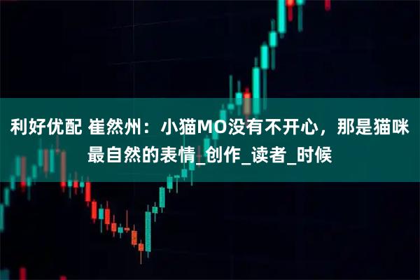 利好优配 崔然州：小猫MO没有不开心，那是猫咪最自然的表情_创作_读者_时候